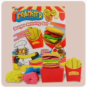 Burger Activity Set featured in Pinterest Holiday Gift Guide
