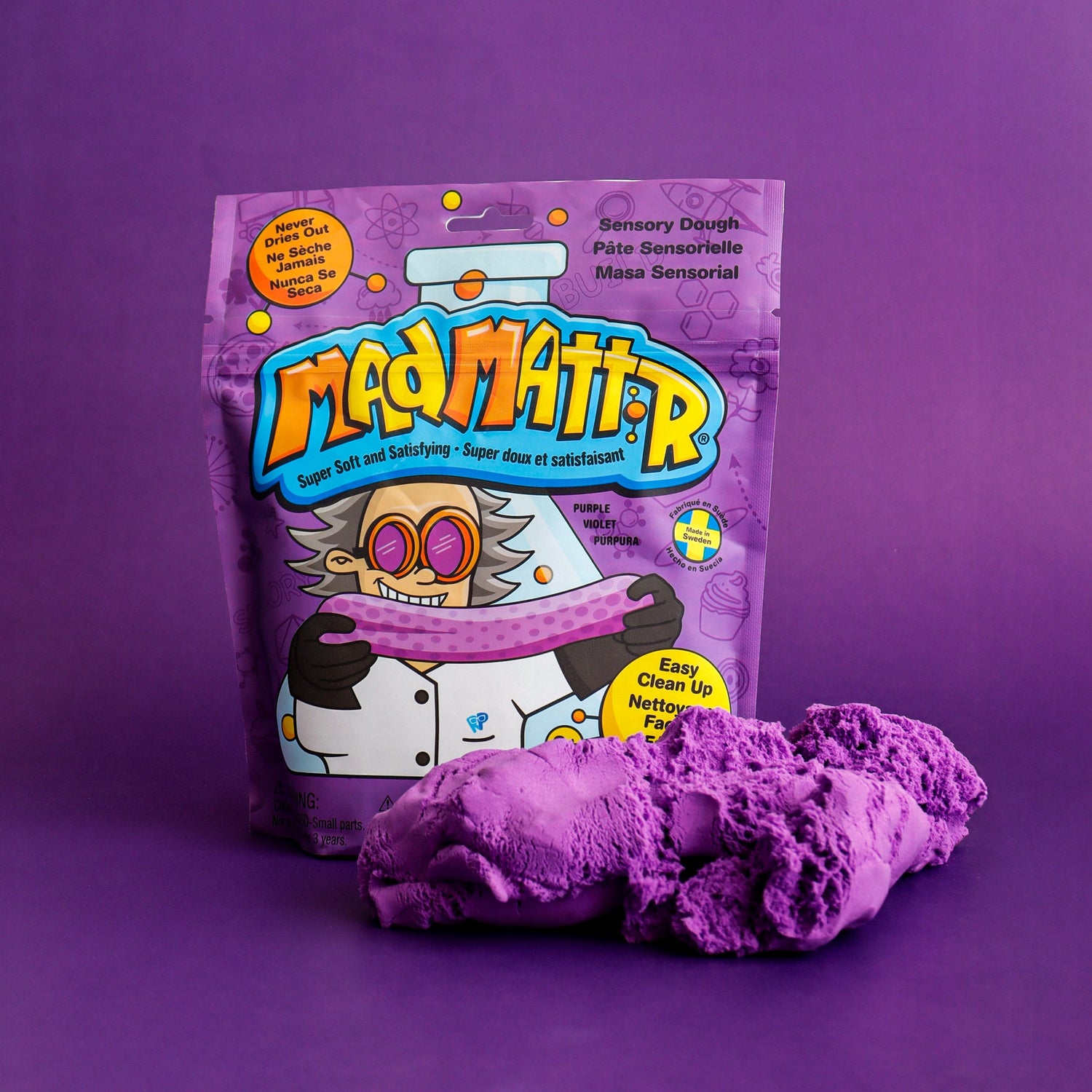Sensory Dough by Mad Mattr – Super Soft, Clean & Never Dries Out