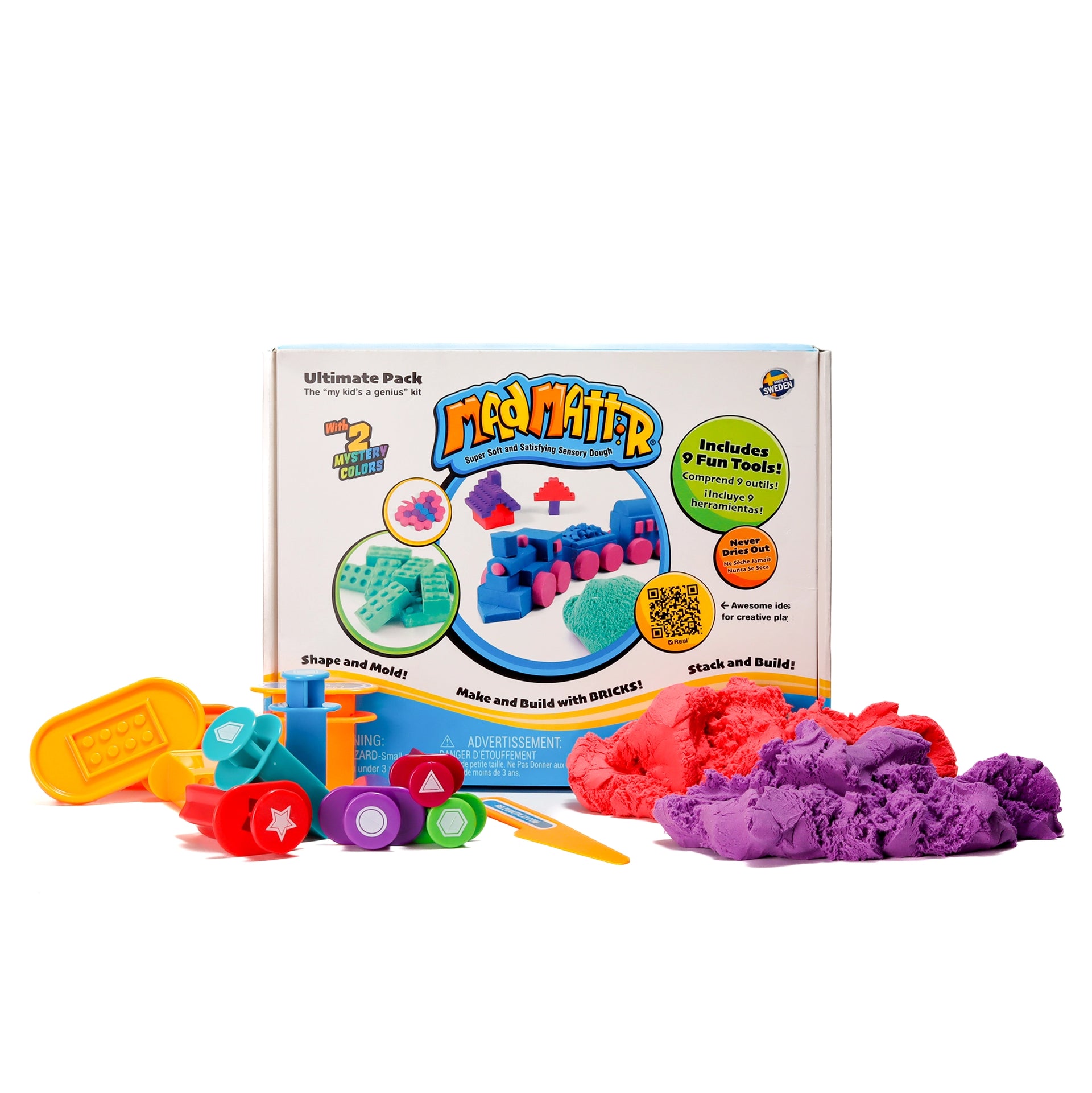 Mad Mattr Ultimate Pack – Sensory Dough Builder Set for Kids